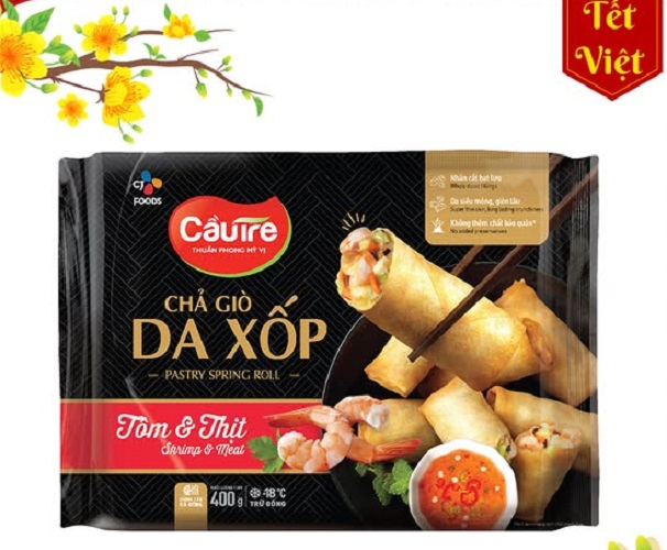 Chả giò Da Xốp Tôm Thịt 400g -1