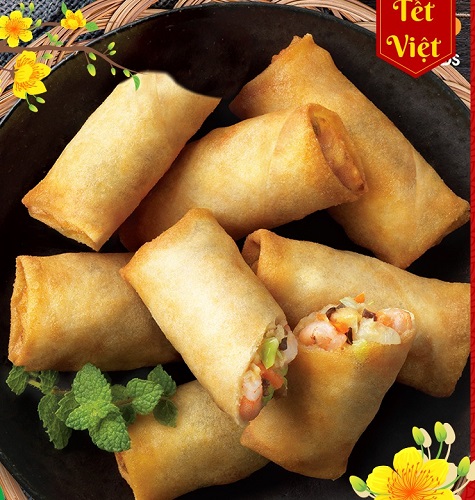 Chả giò Da Xốp Tôm Thịt 400g -2