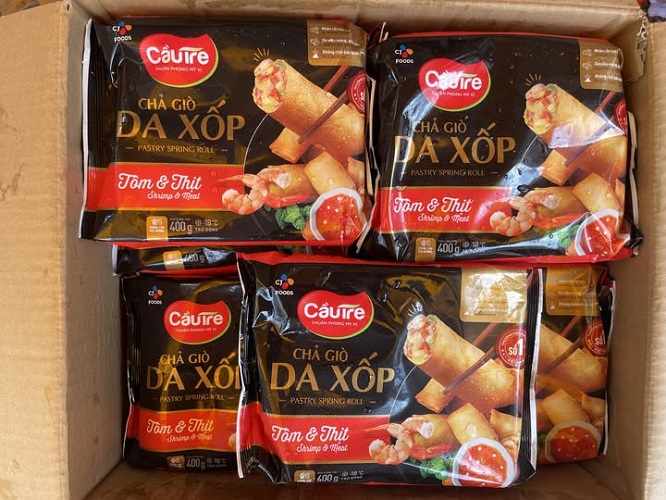 Chả giò Da Xốp Tôm Thịt 400g -4