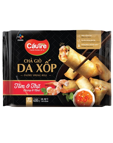 Chả giò Da Xốp Tôm Thịt 400g