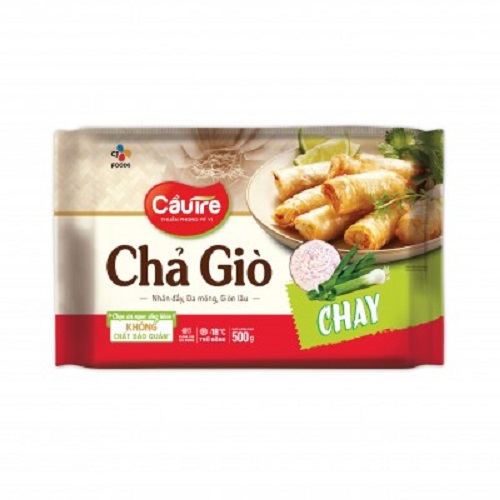 chả giò chay cầu tre cj food