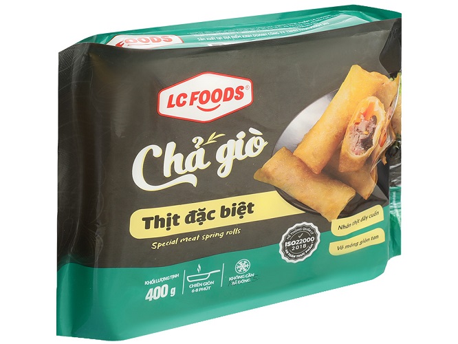 chả giò thịt đặc biệt 400g lc food -1