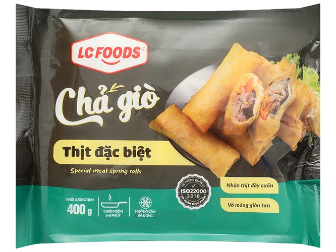 chả giò thịt đặc biệt 400g lc food -4