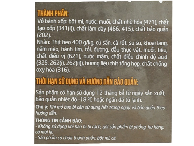 chả giò thịt đặc biệt 400g lc food -5