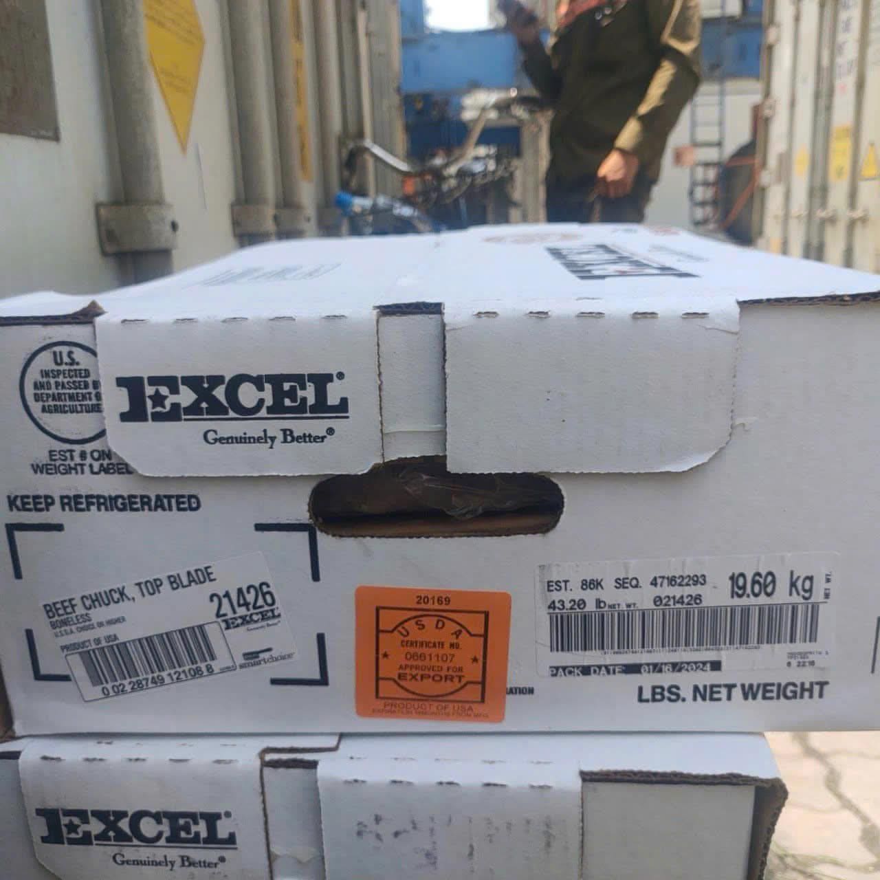 lõi vai bò excel 2