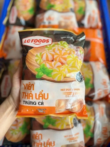 viên thả lẩu lc food 1 màu -2