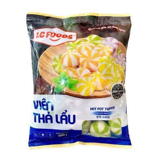viên thả lẩu lc food 1 màu -3
