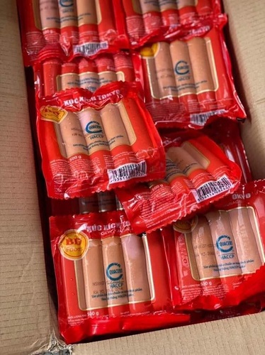 xúc xích tokyo 500g LC food -2