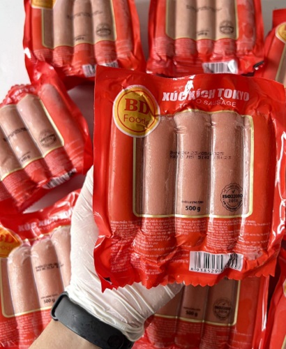 xúc xích tokyo 500g LC food -3