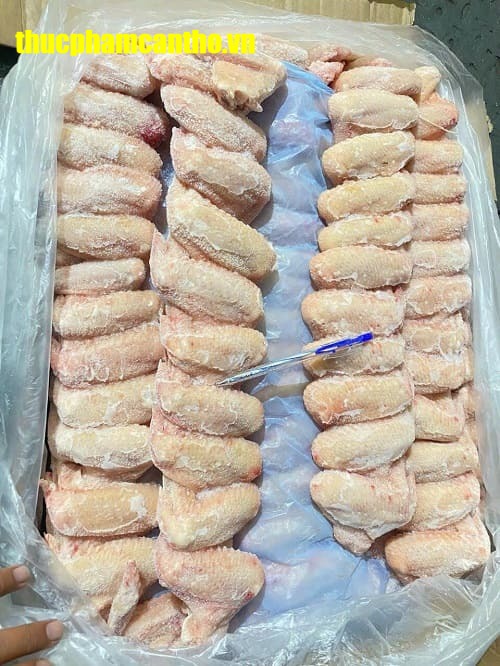 CÁNH GÀ ĐÔNG LẠNH Argentina SAN SEBASTIAN, SIZE 90G UP thùng 15kg -4