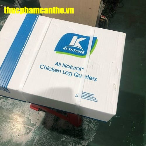 Đùi Gà Góc Tư Keystone đông lạnh nhập khẩu Mỹ, Thùng 15KG (2)