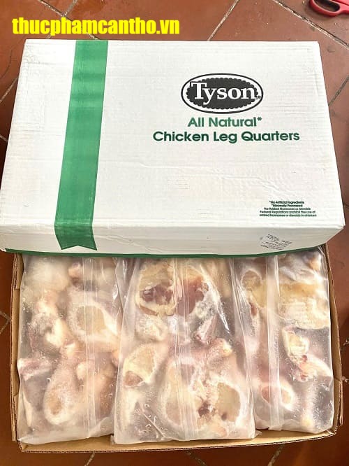Đùi Gà Góc Tư Tyson thùng 15-20kg, Nhập Khẩu Chính Ngạch Từ Mỹ (2)