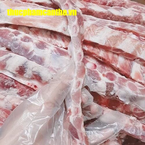 Sườn cánh buồm heo Nga Miratorg thùng 10kg, đông lạnh (7)