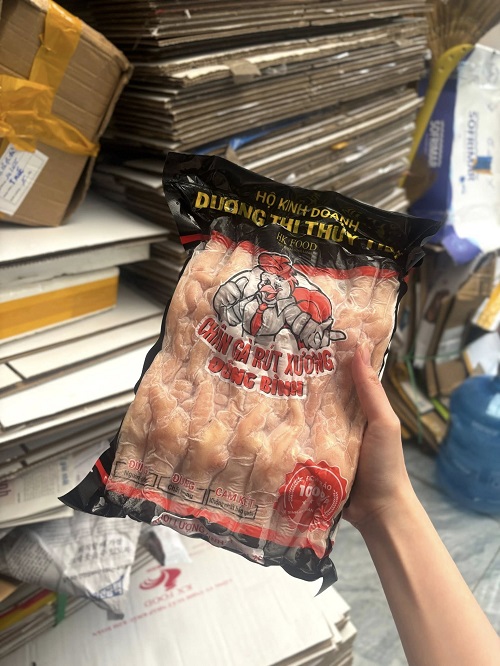 chân gà rút xương đông bình