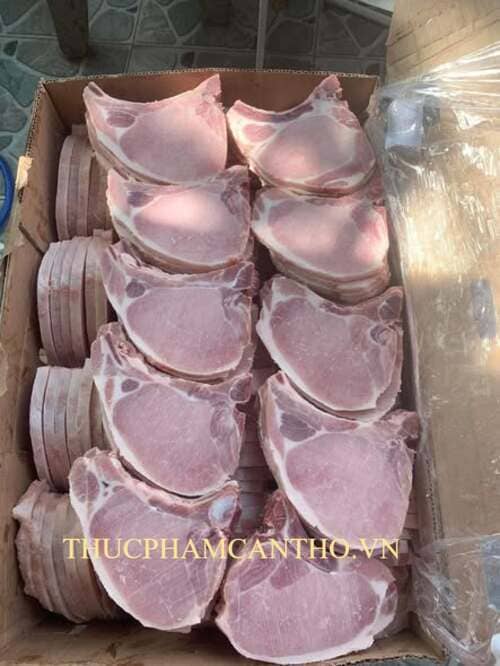 Sườn cốt lết heo Aurora nhập khẩu từ Brazil (10)