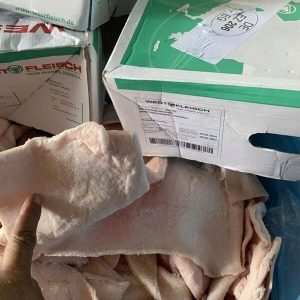 Da Lưng Heo Có Mỡ WEST Nhập Khẩu Đức Thùng 20kg Đông Lạnh