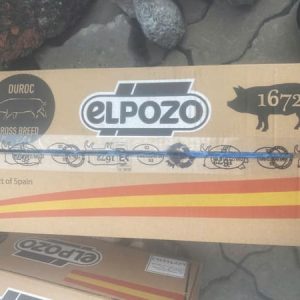 Da Lưng Heo ElPozo Nhập Khẩu Tây Ban Nha Đông Lạnh Thùng 12kg