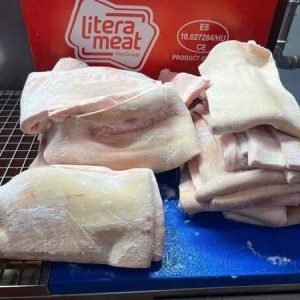 Mỡ Lưng Có Da Litera Nhập Khẩu Tây Ban Nha Thùng 18kg Đông Lạnh