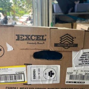 Sườn Bò Excel Nhập Khẩu Canada Thùng 23kg Đông Lạnh