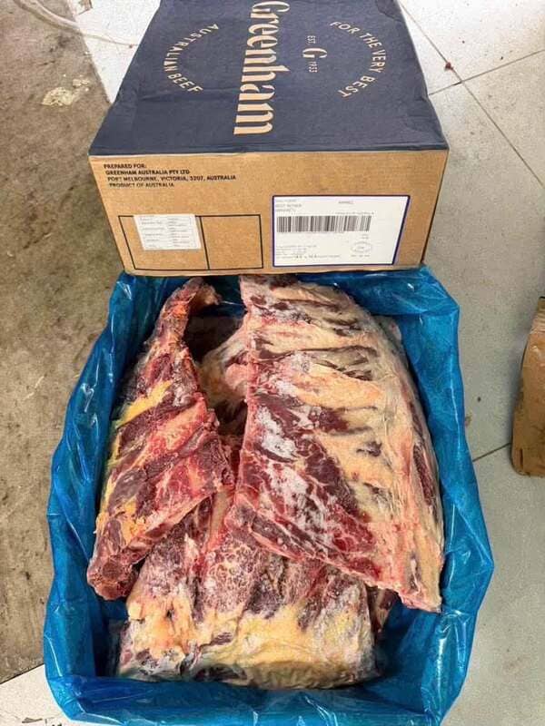 Sườn Bò Greenham Nhập Khẩu Úc Thùng 15kg Đông Lạnh (2)