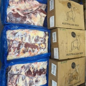 Sườn Bò Không Cùi EST 218 Nhập Khẩu Úc Thùng 22kg Đông Lạnh