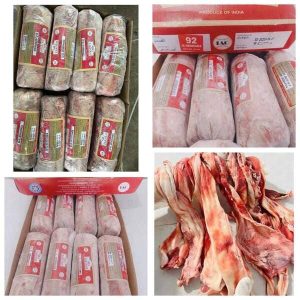Gân Thăn Trâu Ấn Độ Amber Mã 92 Thùng 20kg Đông Lạnh