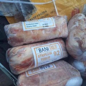 Gân Thăn Trâu Ấn Độ Bani Mã 92 Thùng 20kg Đông Lạnh