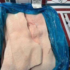 Mỡ Lưng Heo Costa Brava Nhập Khẩu Tây Ban Nha Thùng 25kg Đông Lạnh