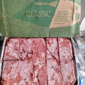Thịt Bò Xay Thomas Nhập Khẩu Úc Thùng 25kg Đông Lạnh