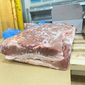 Ba Rọi Heo Có Da Lóc Sườn Frescos Nhập Khẩu Tây Ban Nha Thùng 18kg