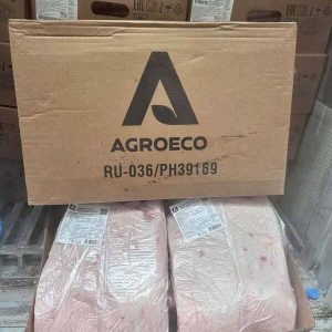 Ba Rọi Heo Không Da Lóc Sườn Agroeco Nhập Khẩu Nga Đông Lạnh Thùng 22kg