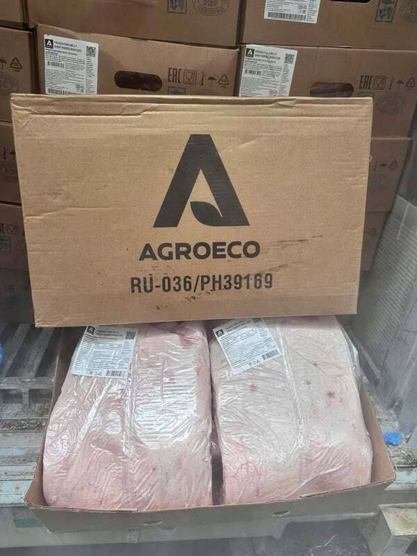 Ba Rọi Heo Không Da Lóc Sườn Agroeco Nhập Khẩu Nga Đông Lạnh (2)