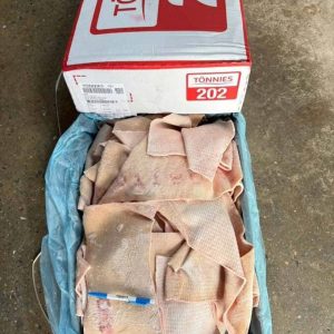 Da Bụng Heo Tonnies Nhập Khẩu Đức Thùng 22kg Đông Lạnh