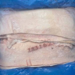 Da Lưng Heo Avinyo Nhập Khẩu Tây Ban Nha Thùng 18kg Đông Lạnh
