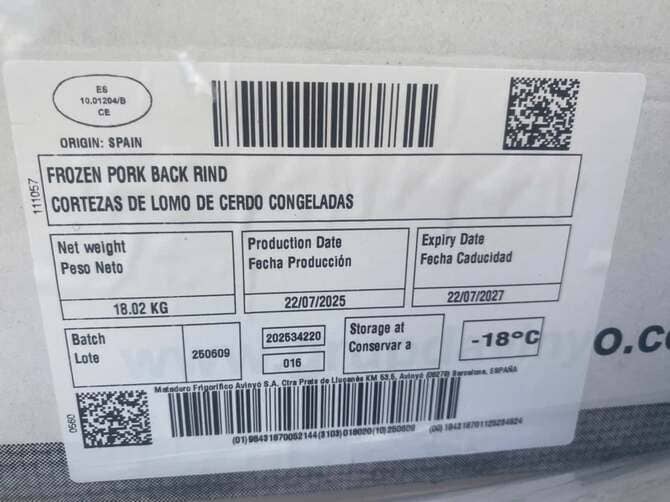 Da Lưng Heo Avinyo Nhập Khẩu Tây Ban Nha Đông Lạnh (3)
