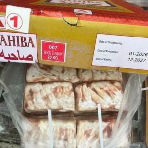 Gân Y Sahiba Mã 07 Thịt Trâu Ấn Độ Thùng 20kg