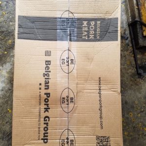 Mỡ Cắt Heo Belgian Nhập Khẩu Bỉ Đông Lạnh Thùng 19kg