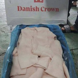 Mỡ Lưng Heo Danish Crown Nhập Khẩu Đức Thùng 26kg Đông Lạnh