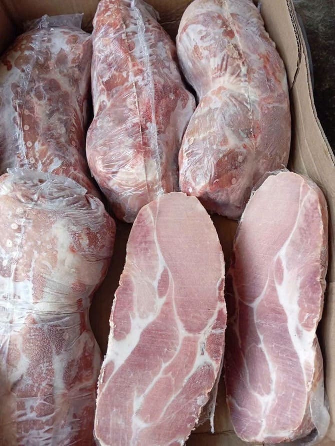 Nạc Dăm Heo Tonnies Nhập Khẩu Đức Đông Lạnh (2)