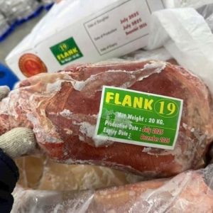 Nạm Bụng IAF Mã M19 Thịt Trâu Ấn Độ Thùng 20kg