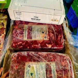 Thịt Vụn Đầu Trâu Black Gold Mã 152 Thịt Trâu Ấn Độ Thùng 20kg